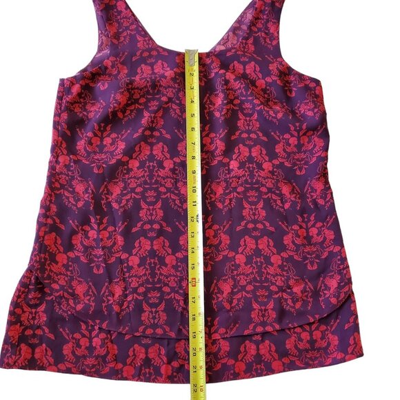 CAbi 3258 Cameo Sleeveless Tank Raspberry & Plum Small - Picture 15 of 15
